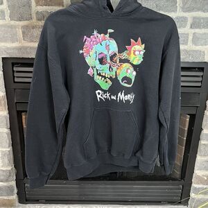 Adult Swim Rick And Morty Hoodie Size Small